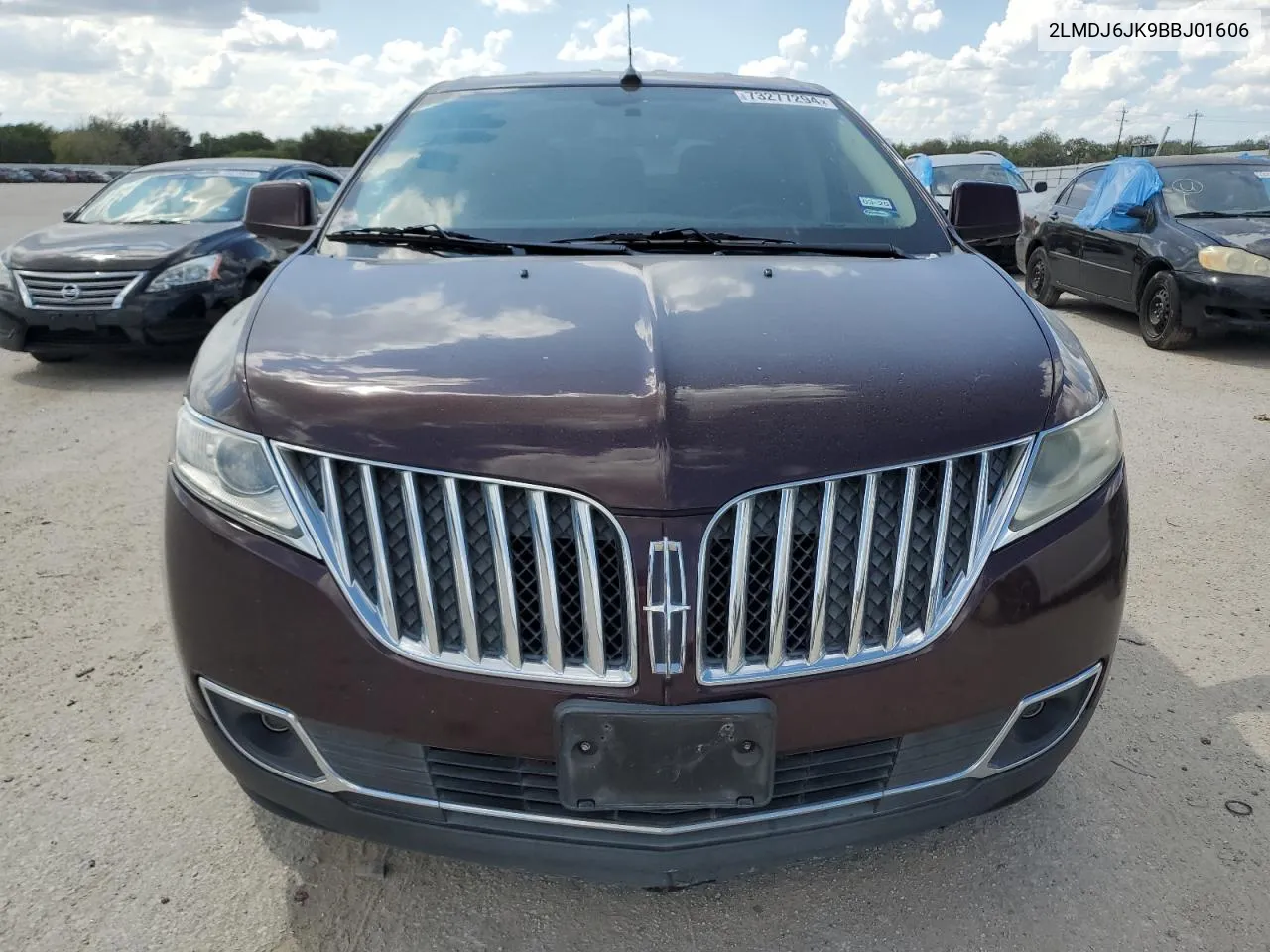 2LMDJ6JK9BBJ01606 2011 Lincoln Mkx