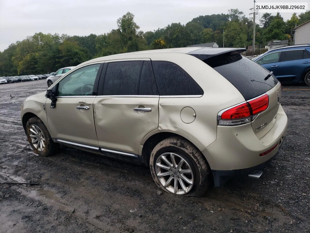 2011 Lincoln Mkx VIN: 2LMDJ6JK9BBJ29602 Lot: 73666034