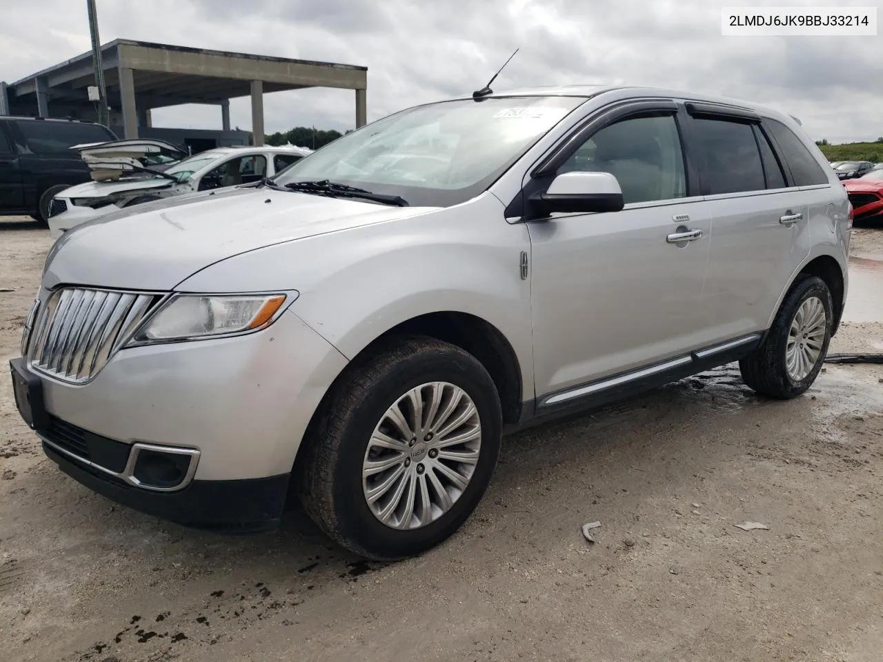 2011 Lincoln Mkx VIN: 2LMDJ6JK9BBJ33214 Lot: 75312894