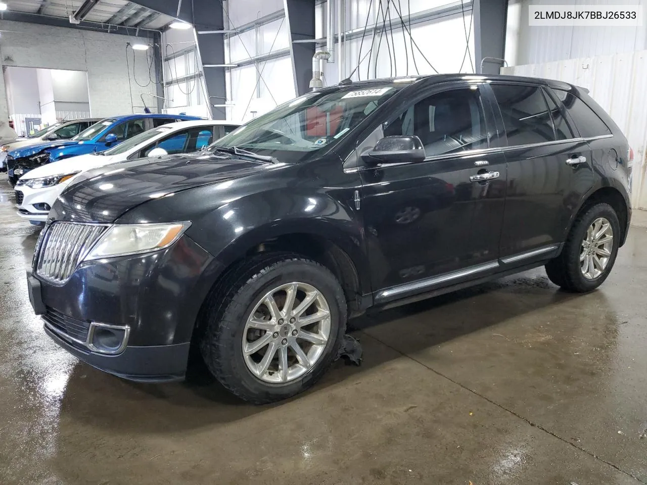 2011 Lincoln Mkx VIN: 2LMDJ8JK7BBJ26533 Lot: 75852614