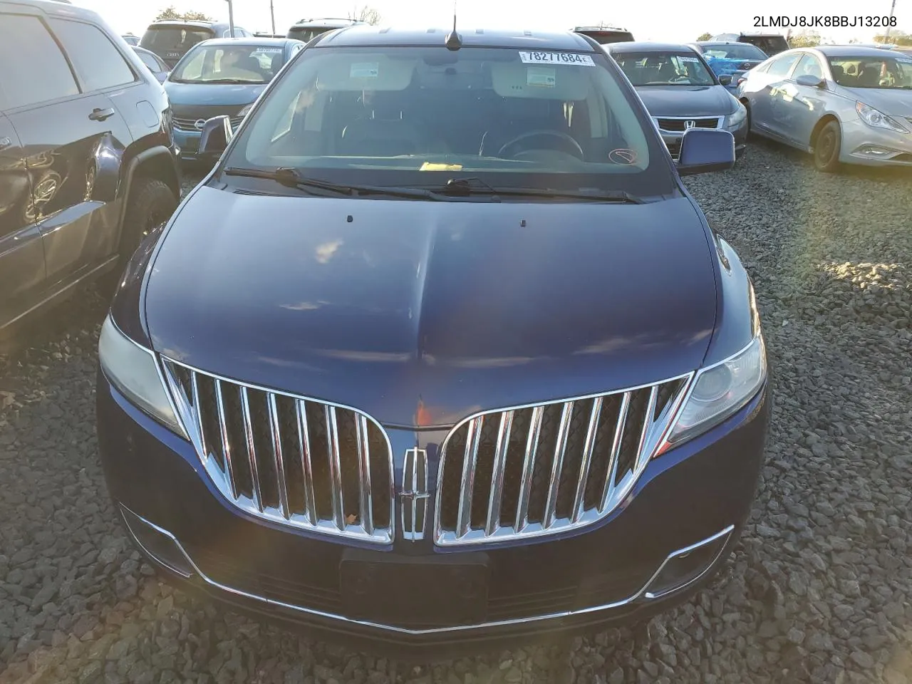 2011 Lincoln Mkx VIN: 2LMDJ8JK8BBJ13208 Lot: 78277684