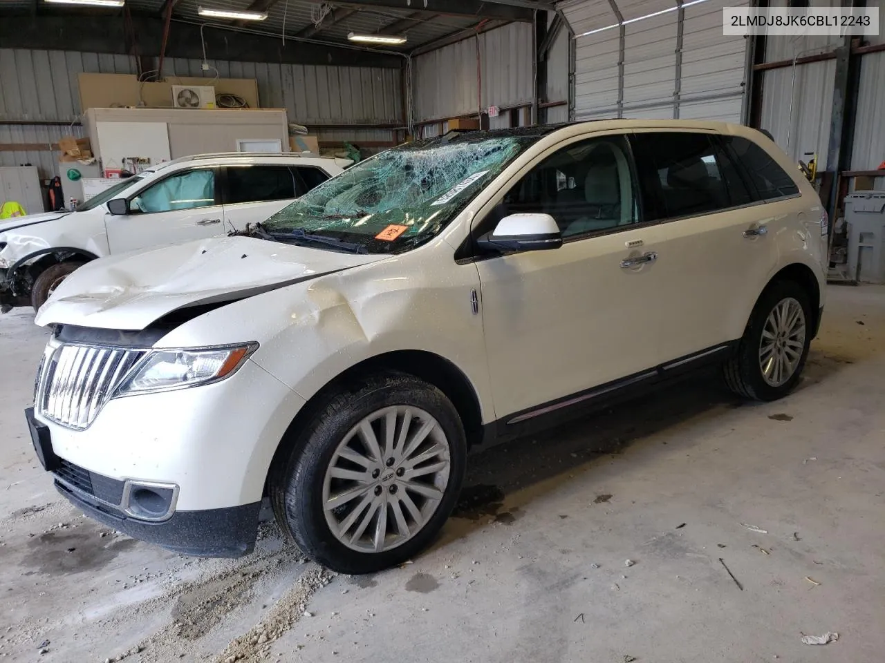 2012 Lincoln Mkx VIN: 2LMDJ8JK6CBL12243 Lot: 62087434