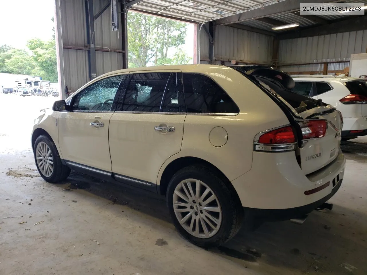 2012 Lincoln Mkx VIN: 2LMDJ8JK6CBL12243 Lot: 62087434