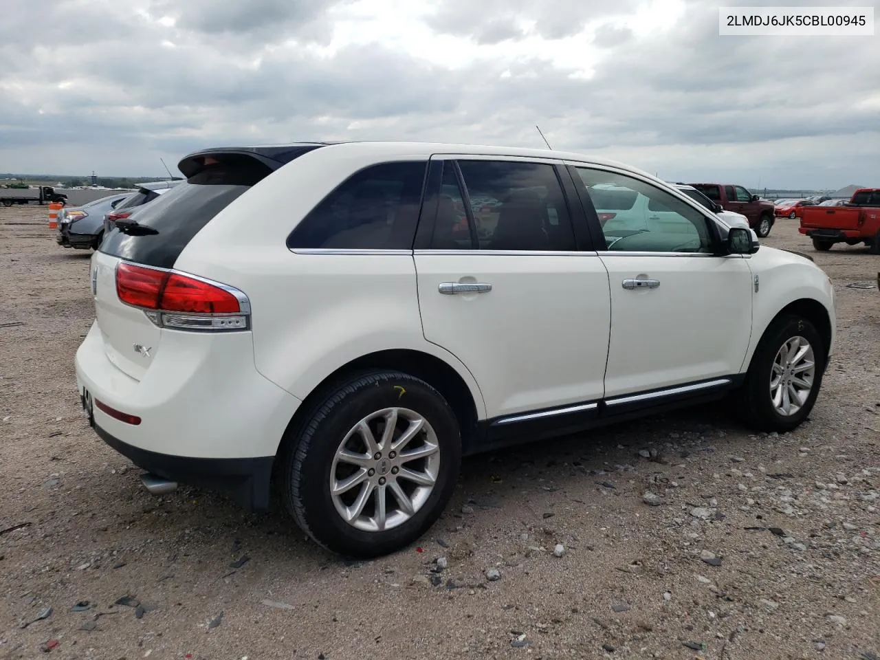 2LMDJ6JK5CBL00945 2012 Lincoln Mkx