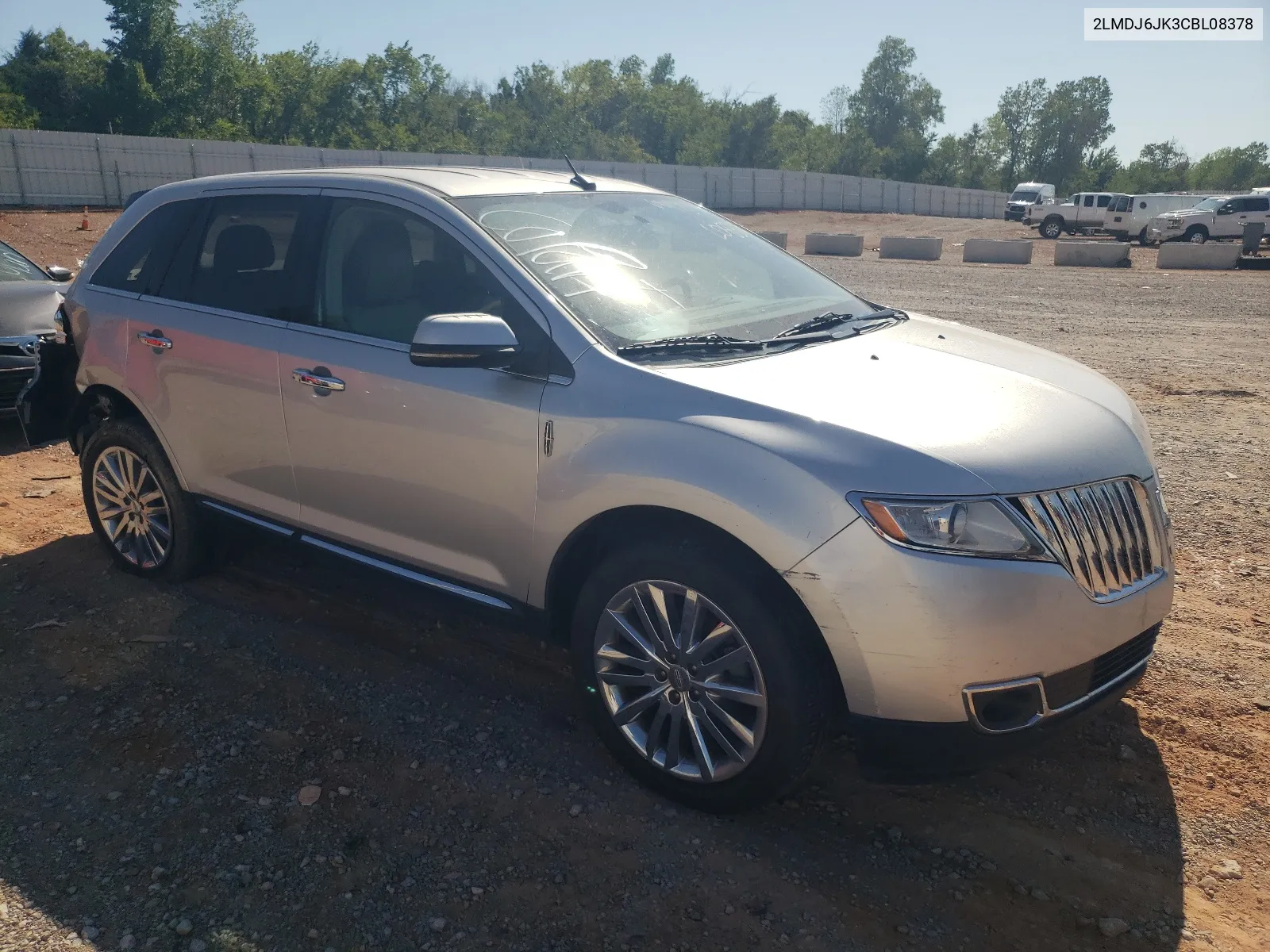 2LMDJ6JK3CBL08378 2012 Lincoln Mkx