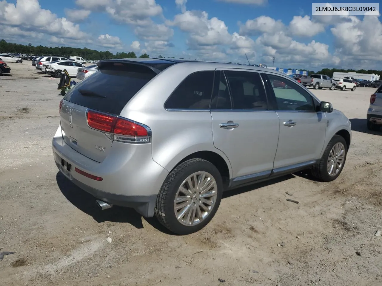 2012 Lincoln Mkx VIN: 2LMDJ6JK8CBL09042 Lot: 69401284