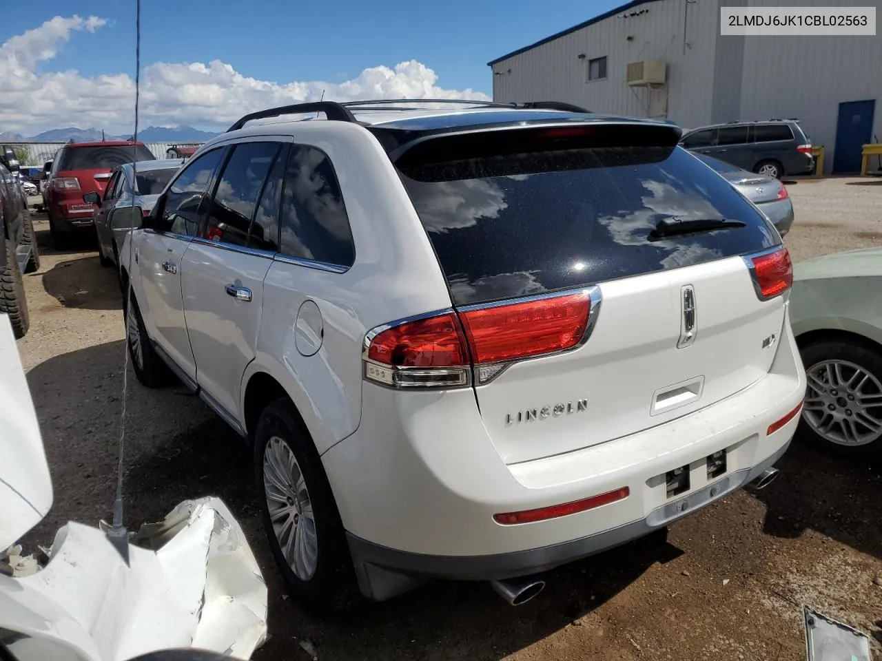 2012 Lincoln Mkx VIN: 2LMDJ6JK1CBL02563 Lot: 71600634