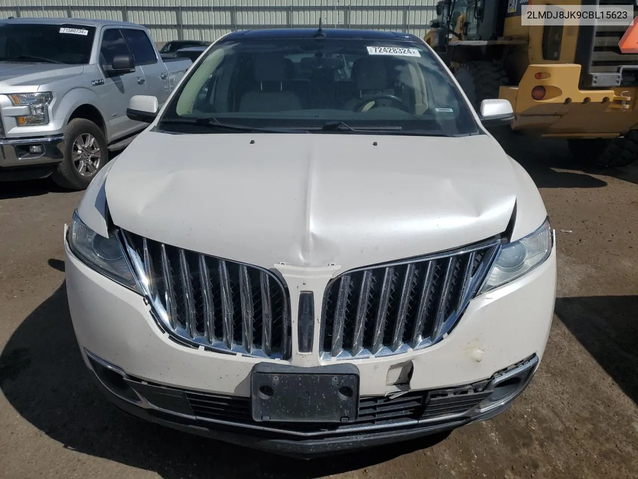 2012 Lincoln Mkx VIN: 2LMDJ8JK9CBL15623 Lot: 72428324