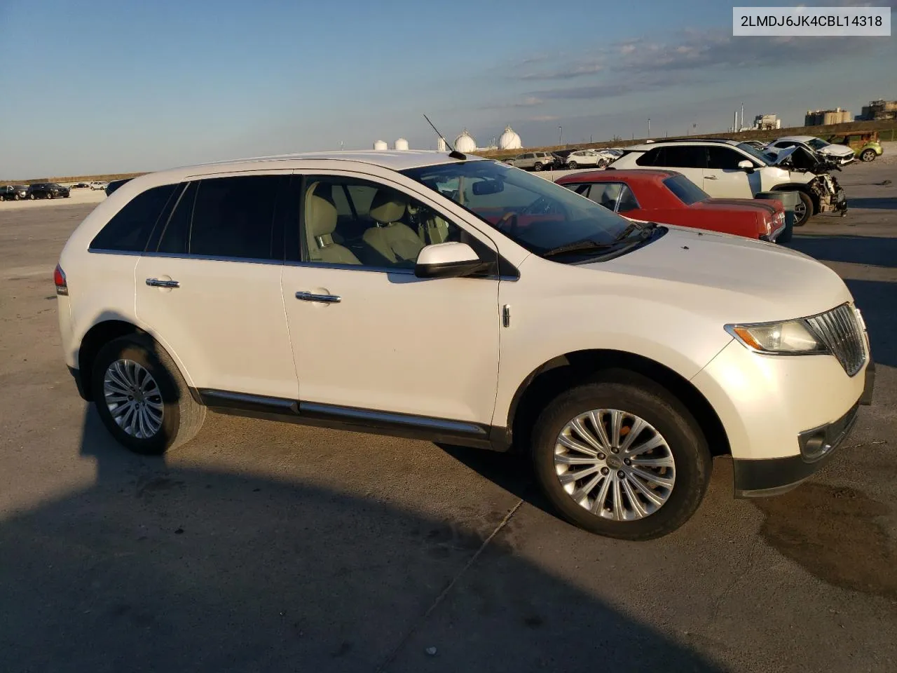 2012 Lincoln Mkx VIN: 2LMDJ6JK4CBL14318 Lot: 73245644