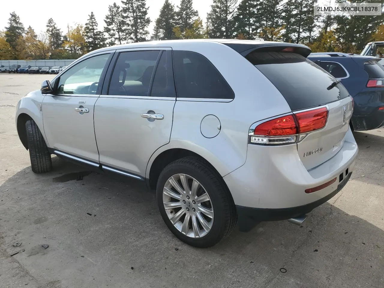 2012 Lincoln Mkx VIN: 2LMDJ6JK9CBL18378 Lot: 78459234