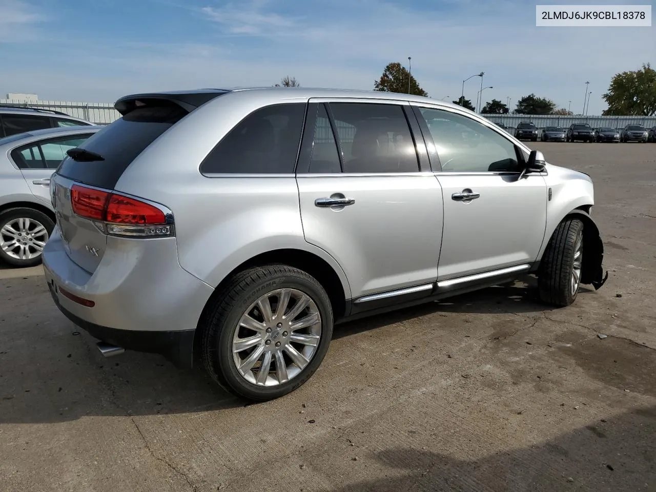 2012 Lincoln Mkx VIN: 2LMDJ6JK9CBL18378 Lot: 78459234