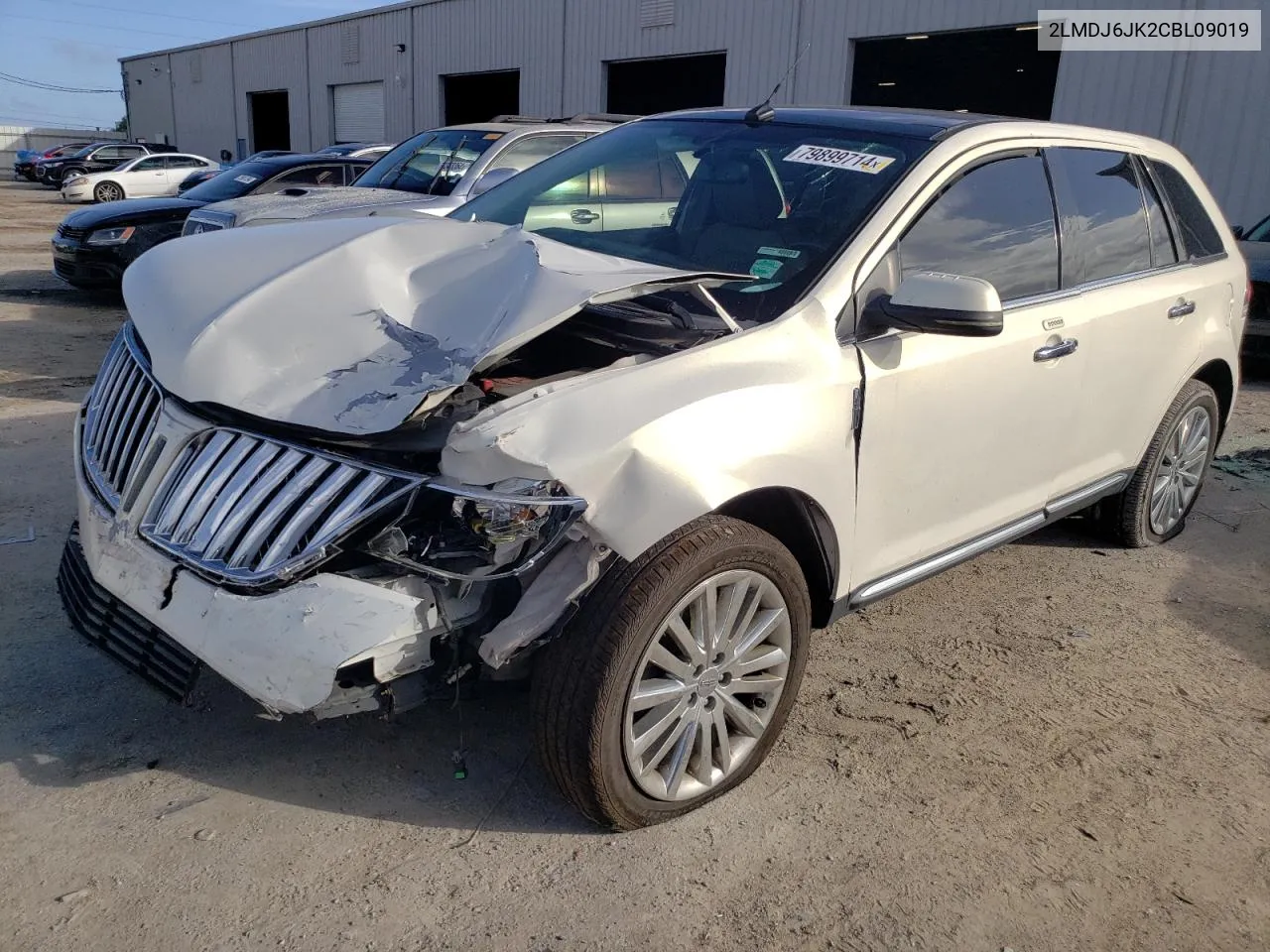 2012 Lincoln Mkx VIN: 2LMDJ6JK2CBL09019 Lot: 79899714