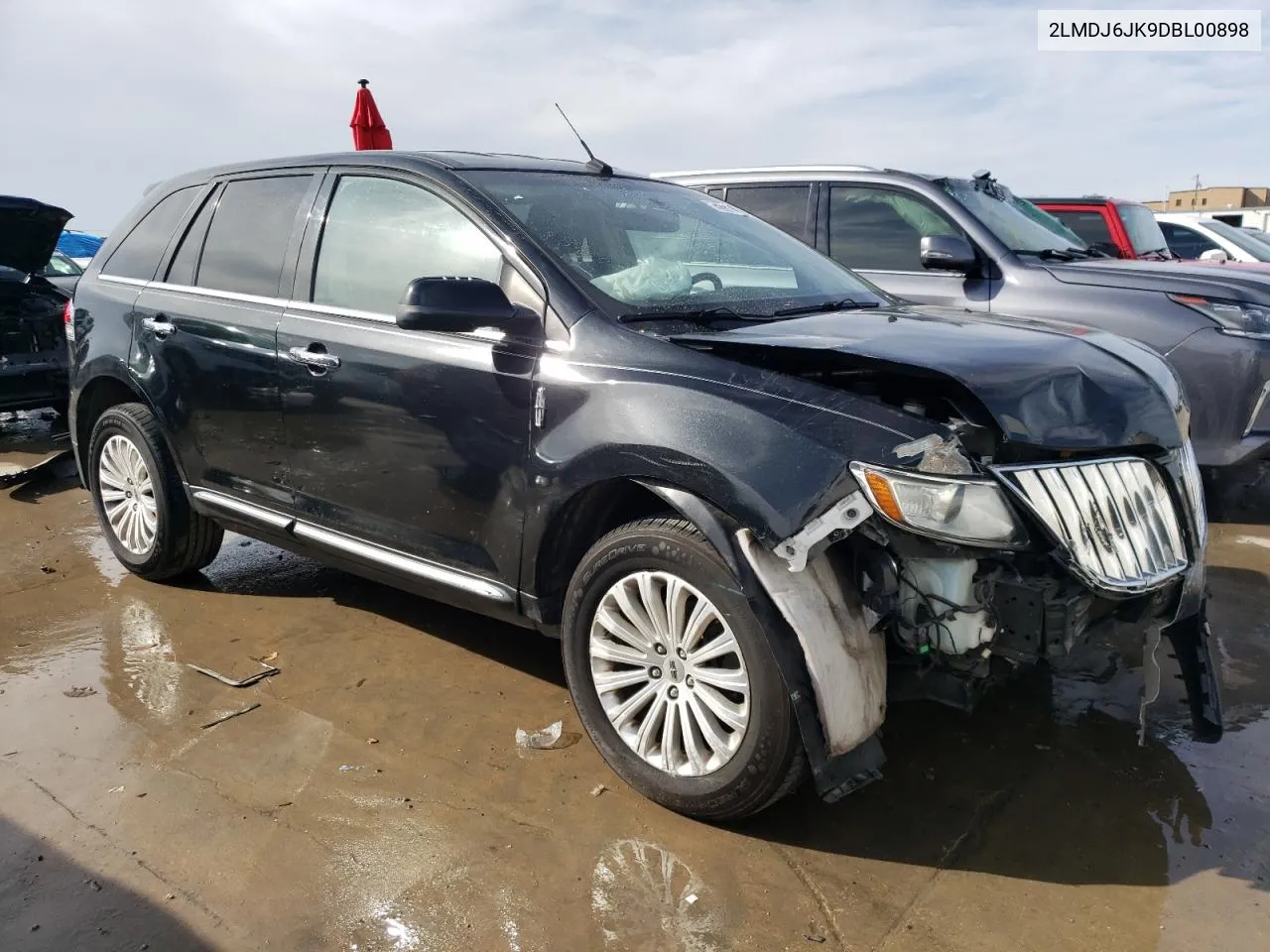 2013 Lincoln Mkx VIN: 2LMDJ6JK9DBL00898 Lot: 42016264