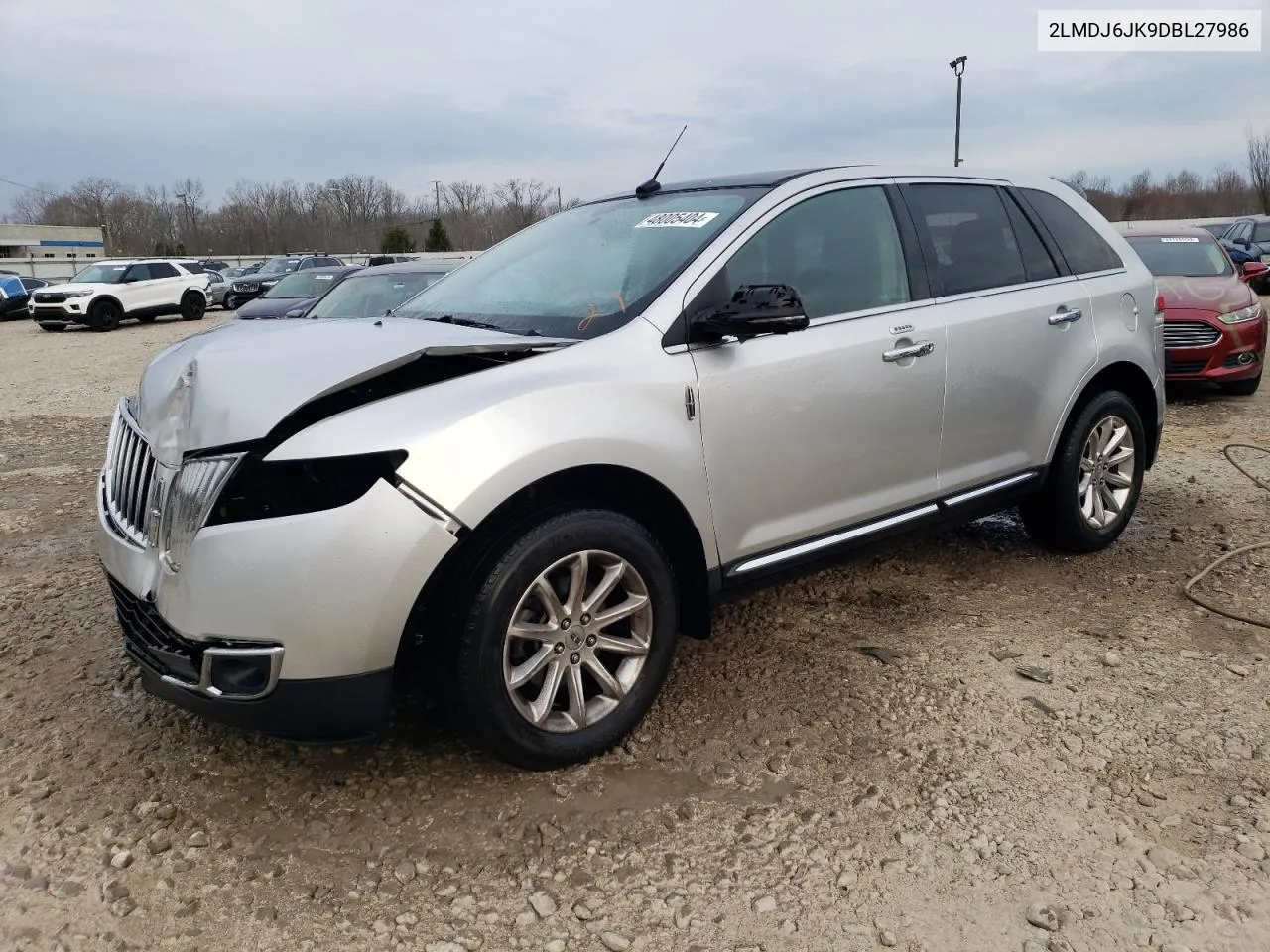 2013 Lincoln Mkx VIN: 2LMDJ6JK9DBL27986 Lot: 48005404