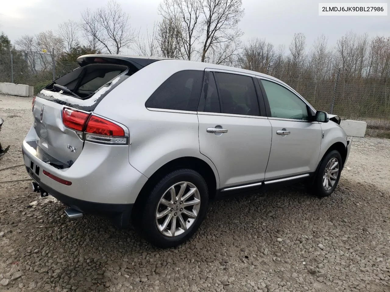 2013 Lincoln Mkx VIN: 2LMDJ6JK9DBL27986 Lot: 48005404