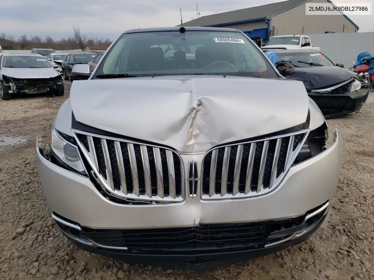 2013 Lincoln Mkx VIN: 2LMDJ6JK9DBL27986 Lot: 48005404