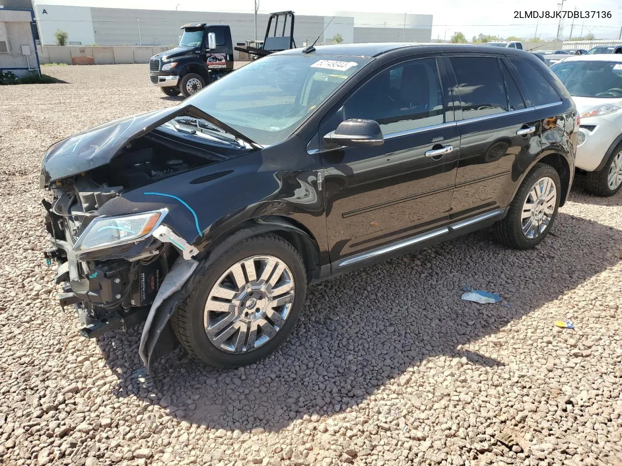 2013 Lincoln Mkx VIN: 2LMDJ8JK7DBL37136 Lot: 52149344