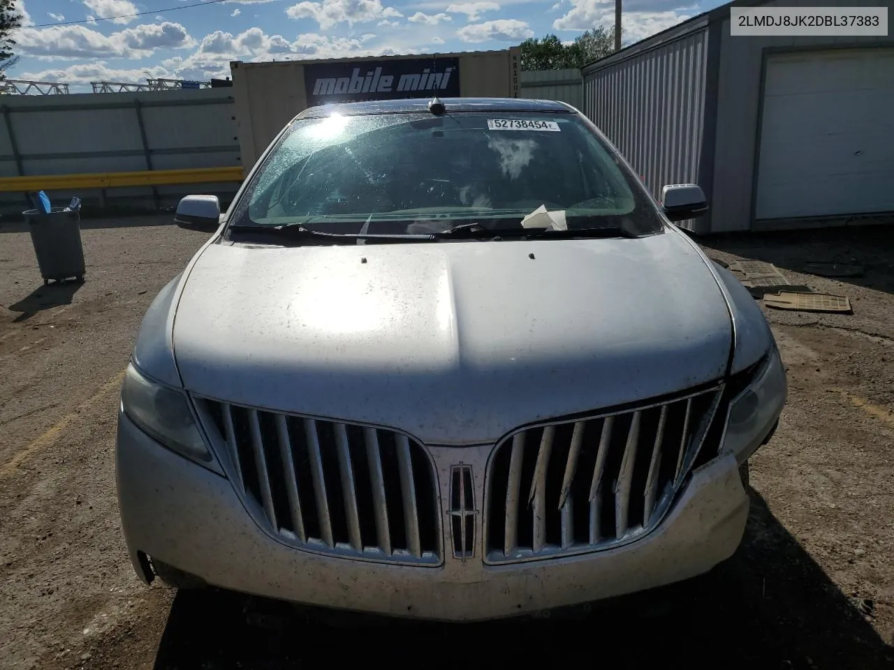 2013 Lincoln Mkx VIN: 2LMDJ8JK2DBL37383 Lot: 52738454