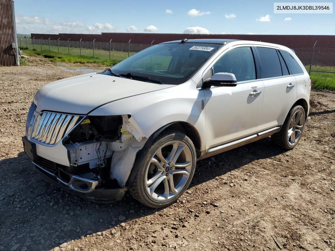 2013 Lincoln Mkx VIN: 2LMDJ8JK3DBL39546 Lot: 56225884