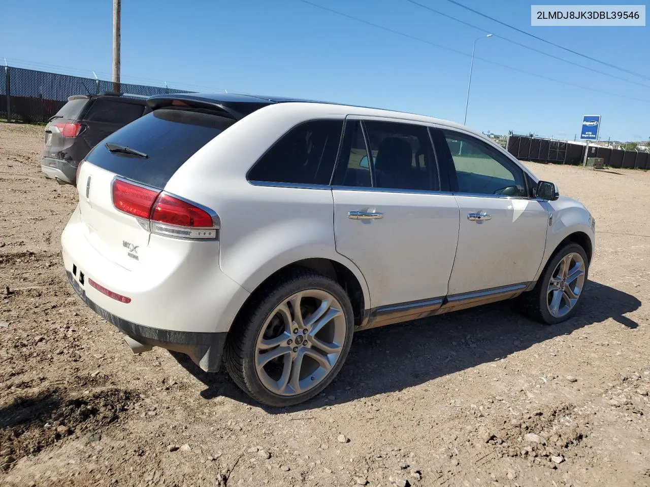 2013 Lincoln Mkx VIN: 2LMDJ8JK3DBL39546 Lot: 56225884