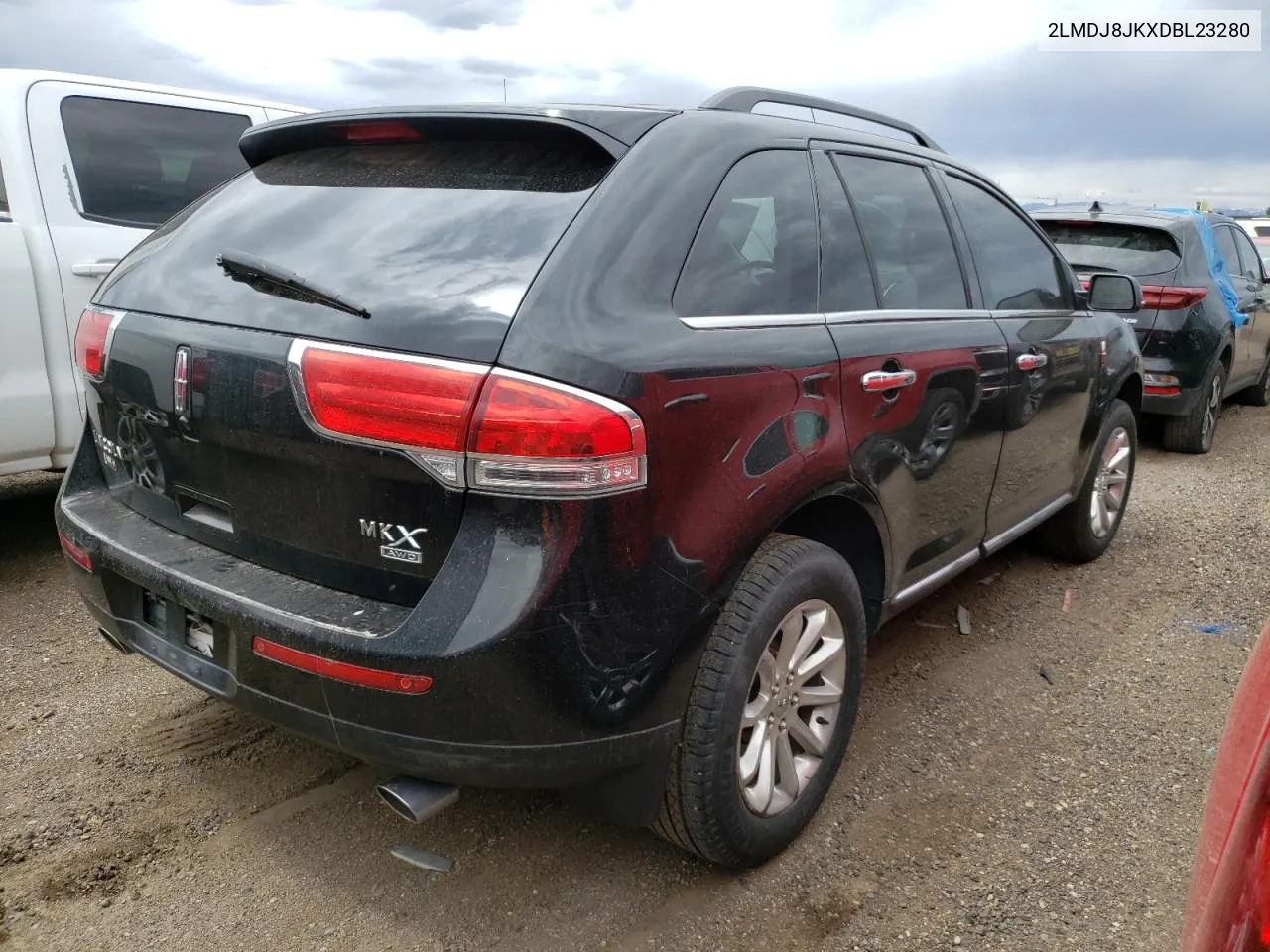 2013 Lincoln Mkx VIN: 2LMDJ8JKXDBL23280 Lot: 60703924