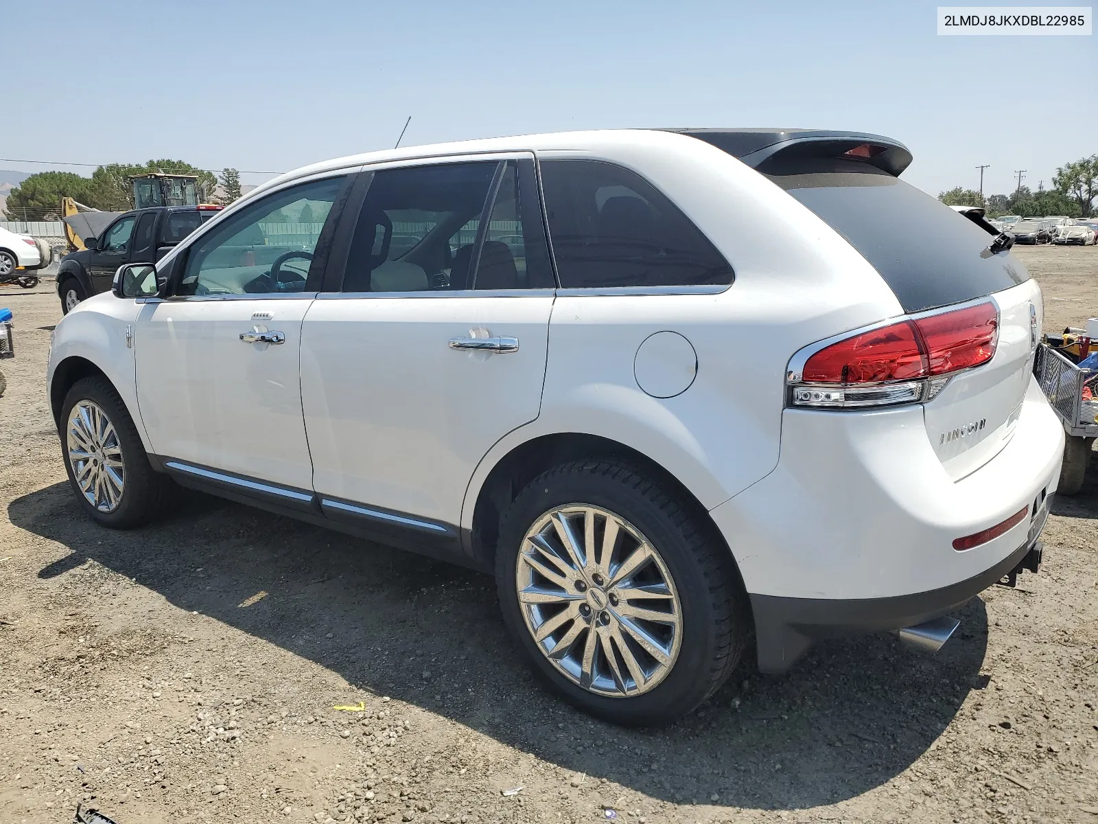 2013 Lincoln Mkx VIN: 2LMDJ8JKXDBL22985 Lot: 64585004