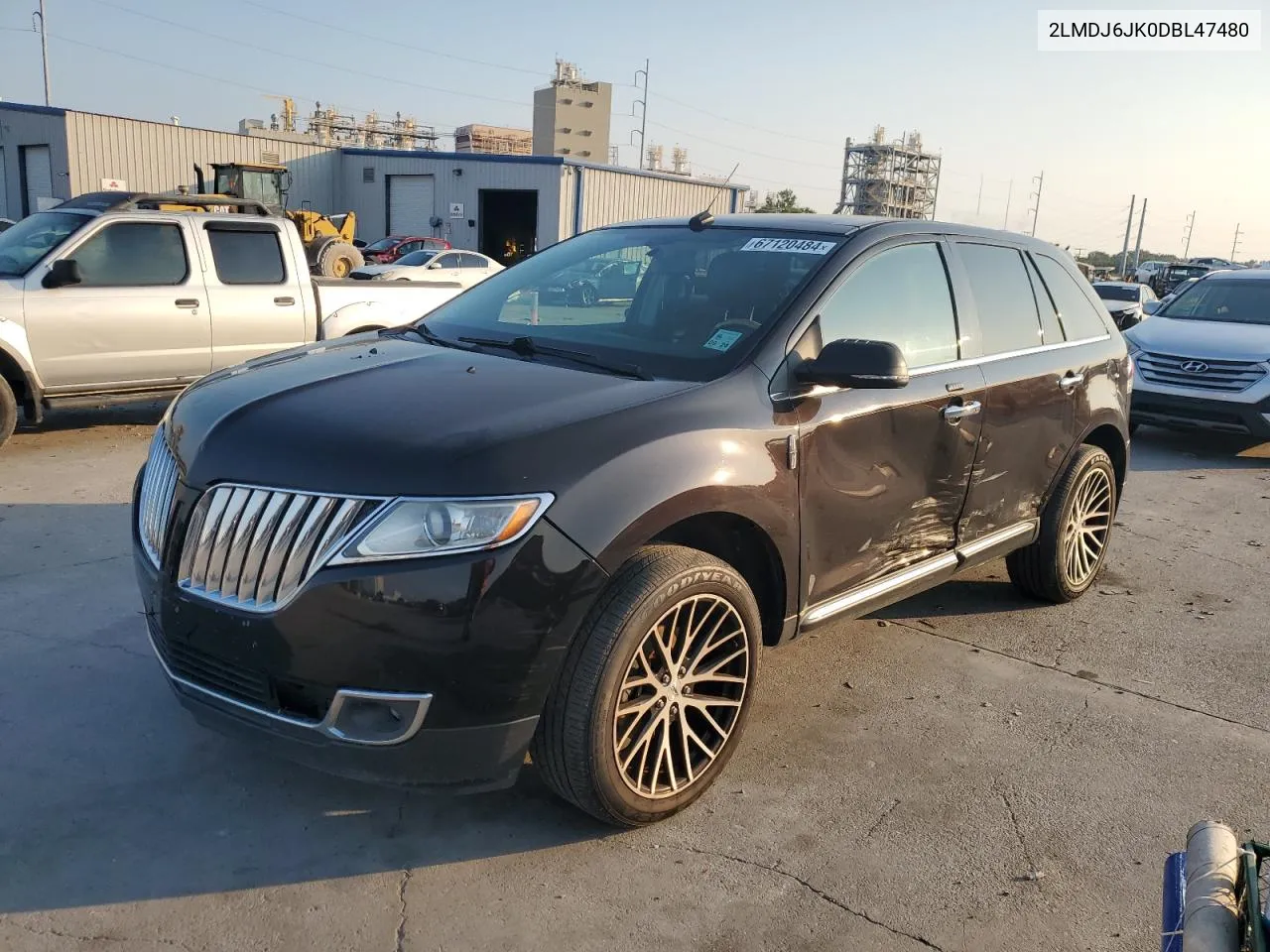 2LMDJ6JK0DBL47480 2013 Lincoln Mkx