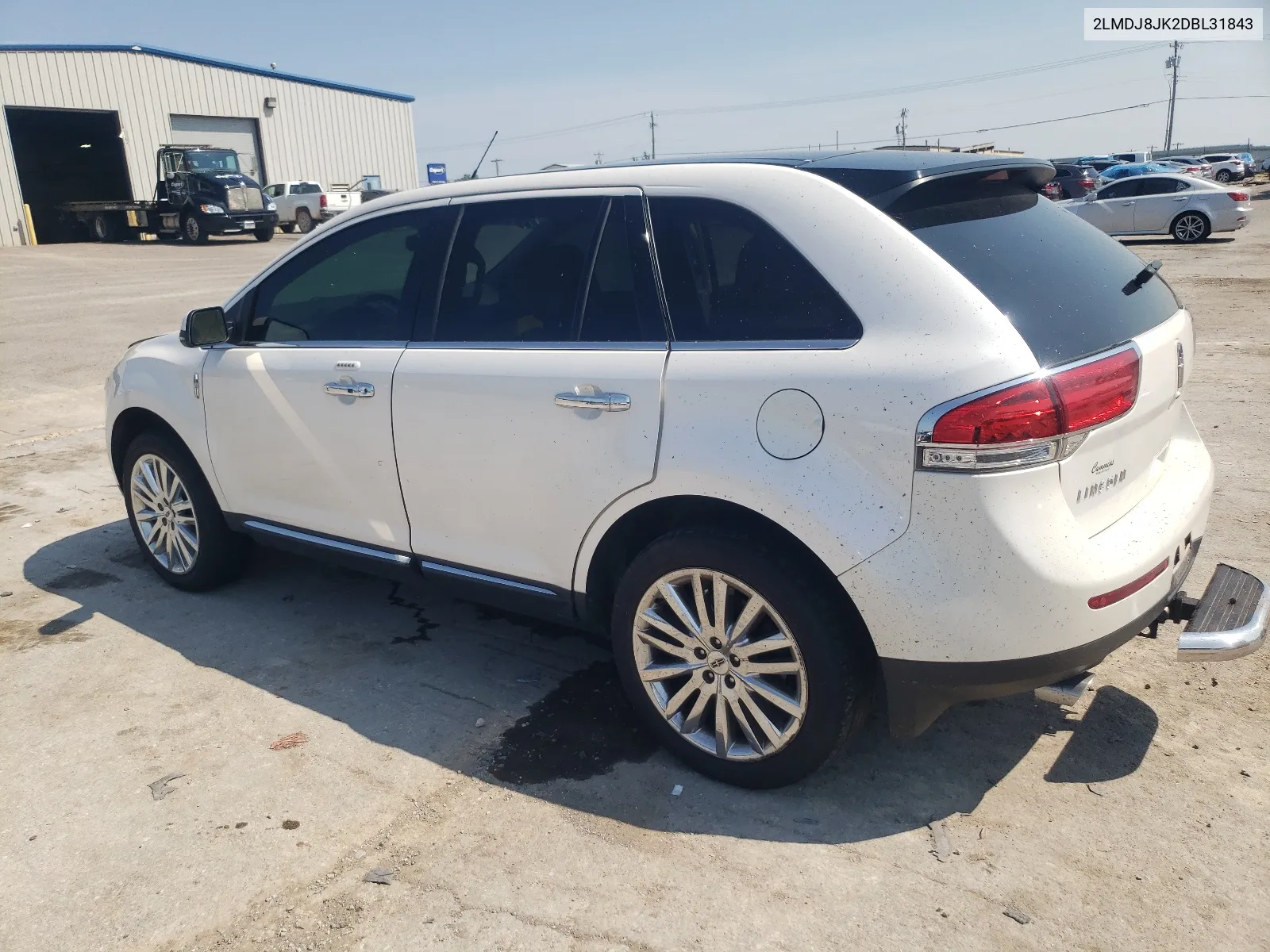 2013 Lincoln Mkx VIN: 2LMDJ8JK2DBL31843 Lot: 67323544