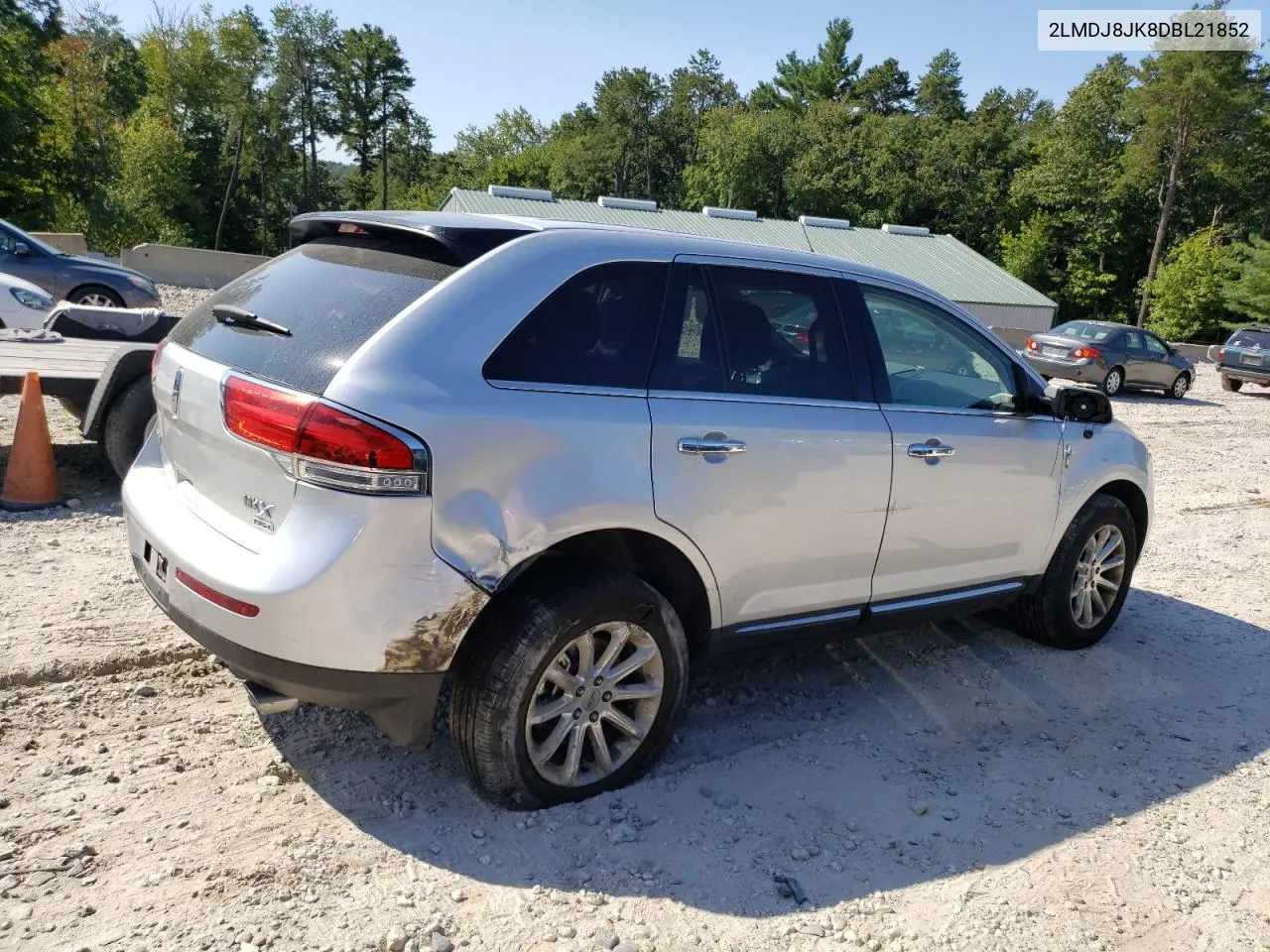 2013 Lincoln Mkx VIN: 2LMDJ8JK8DBL21852 Lot: 68134614