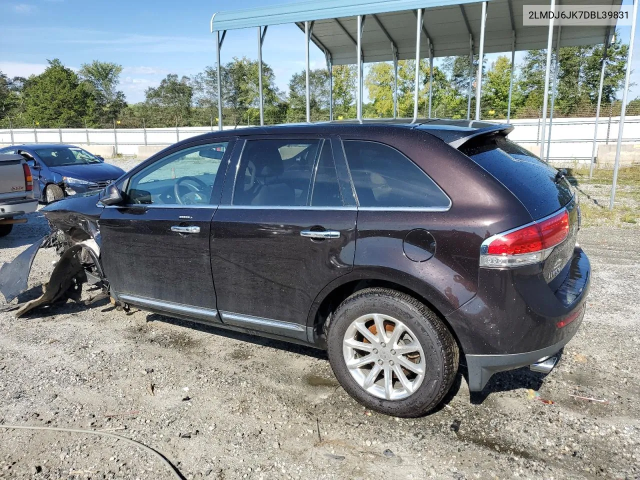 2013 Lincoln Mkx VIN: 2LMDJ6JK7DBL39831 Lot: 69774604