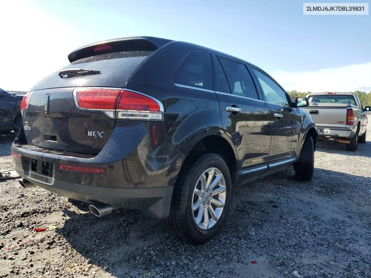 2013 Lincoln Mkx VIN: 2LMDJ6JK7DBL39831 Lot: 69774604