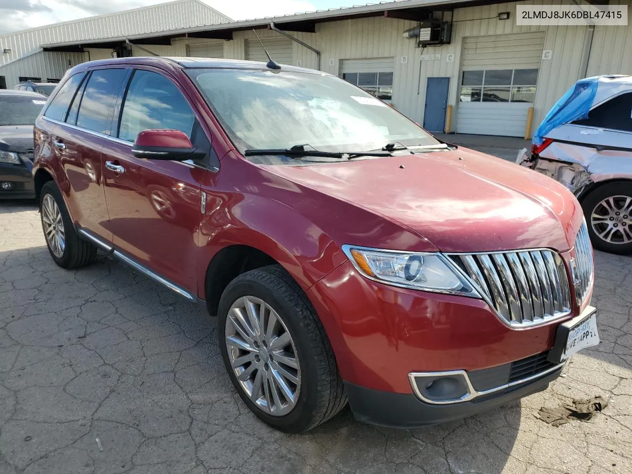 2LMDJ8JK6DBL47415 2013 Lincoln Mkx