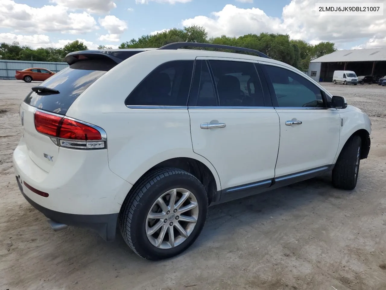 2013 Lincoln Mkx VIN: 2LMDJ6JK9DBL21007 Lot: 70890354