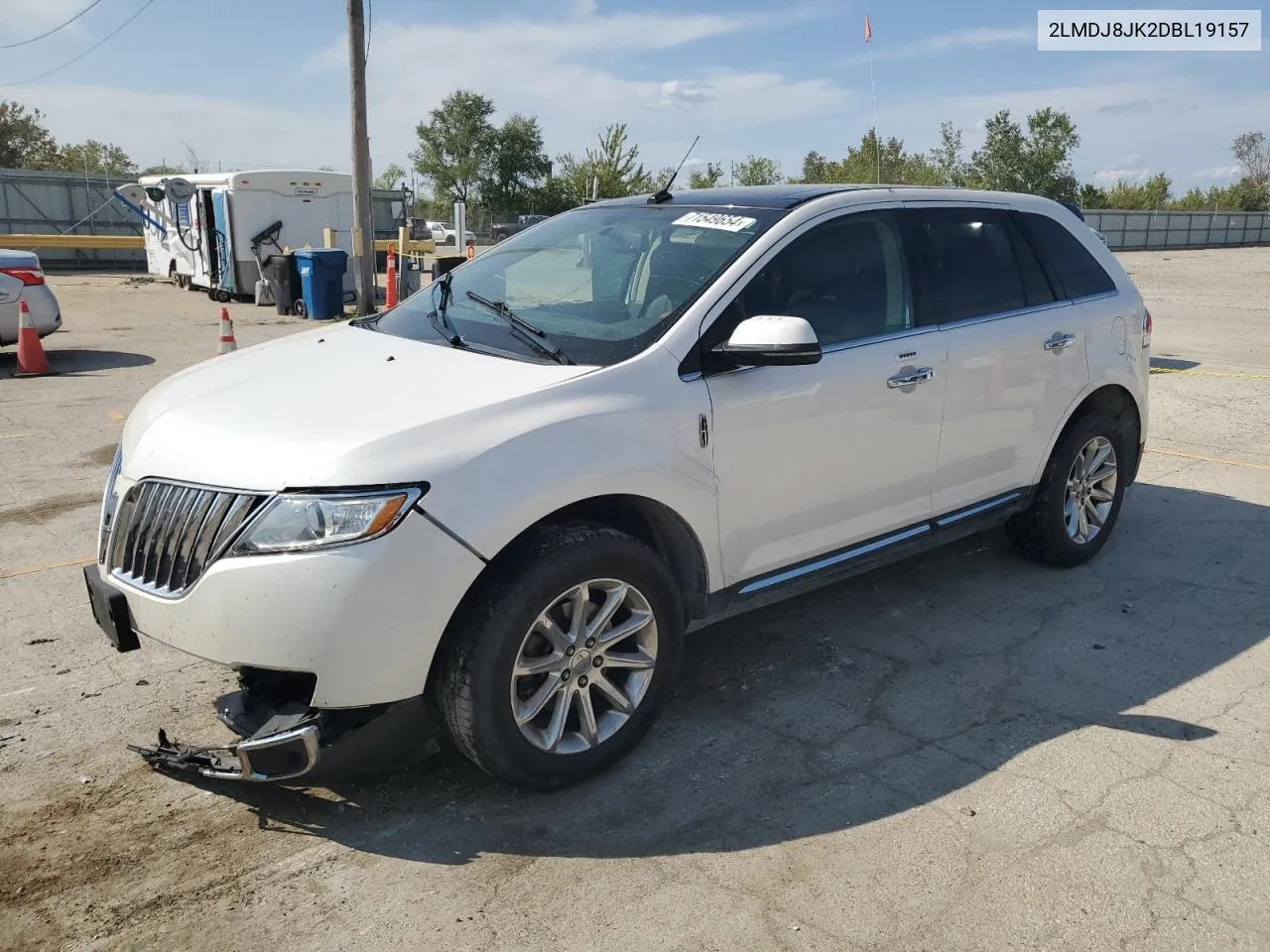 2LMDJ8JK2DBL19157 2013 Lincoln Mkx