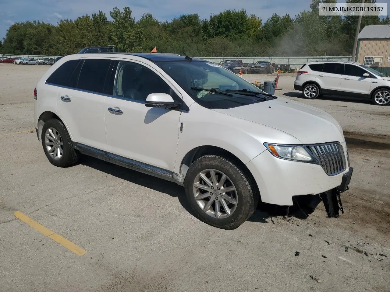 2013 Lincoln Mkx VIN: 2LMDJ8JK2DBL19157 Lot: 71549654