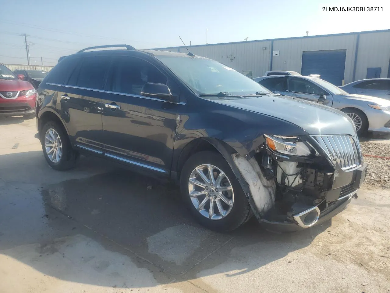 2013 Lincoln Mkx VIN: 2LMDJ6JK3DBL38711 Lot: 72039834