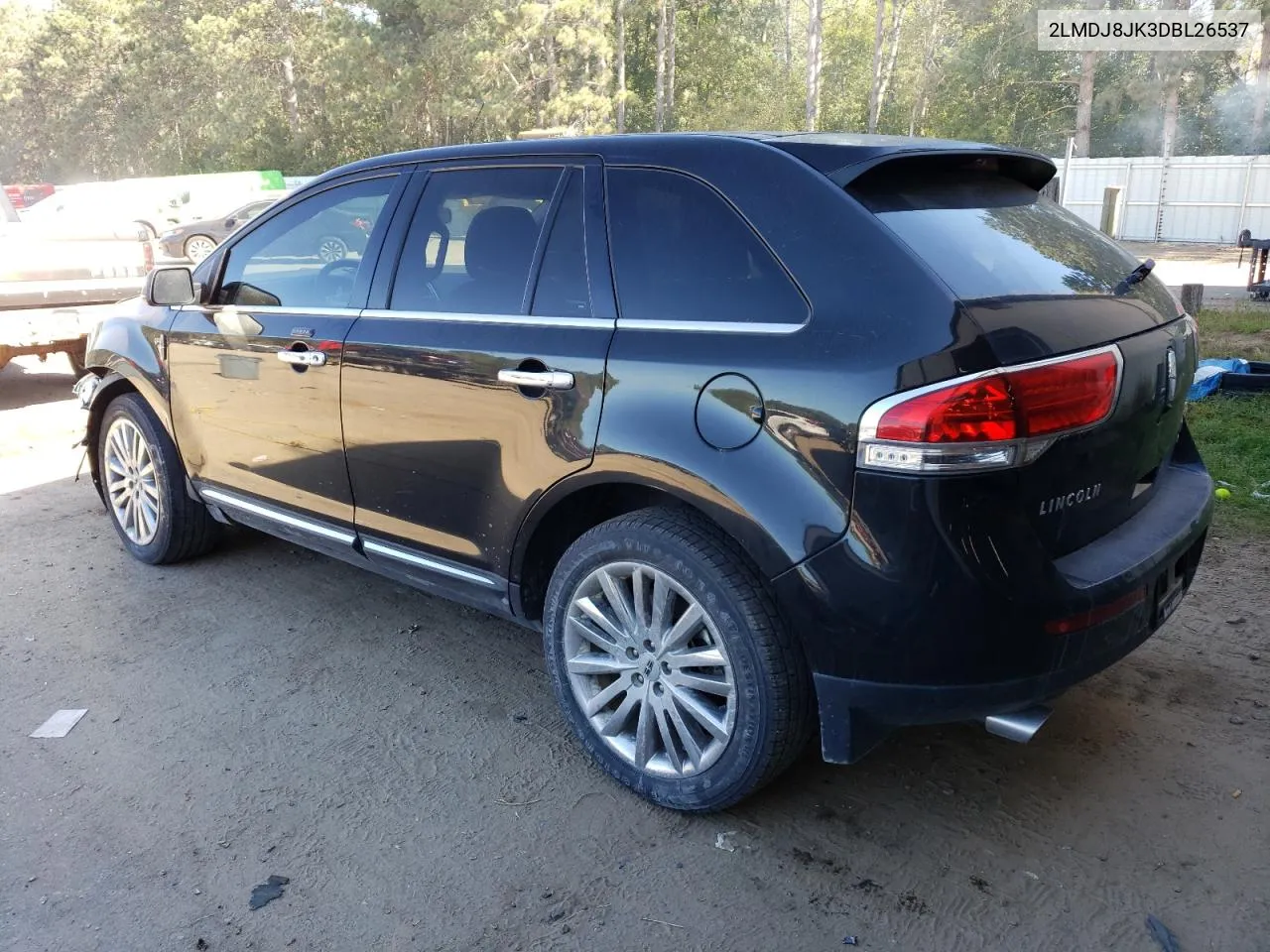 2013 Lincoln Mkx VIN: 2LMDJ8JK3DBL26537 Lot: 72918204