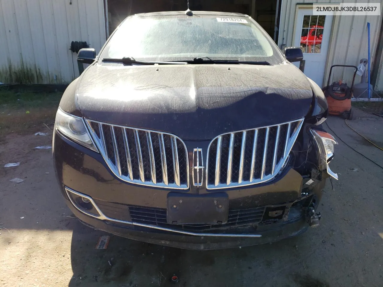 2013 Lincoln Mkx VIN: 2LMDJ8JK3DBL26537 Lot: 72918204