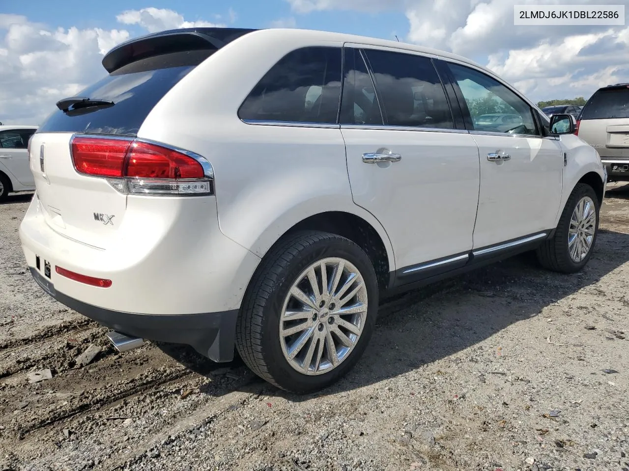 2013 Lincoln Mkx VIN: 2LMDJ6JK1DBL22586 Lot: 73324544