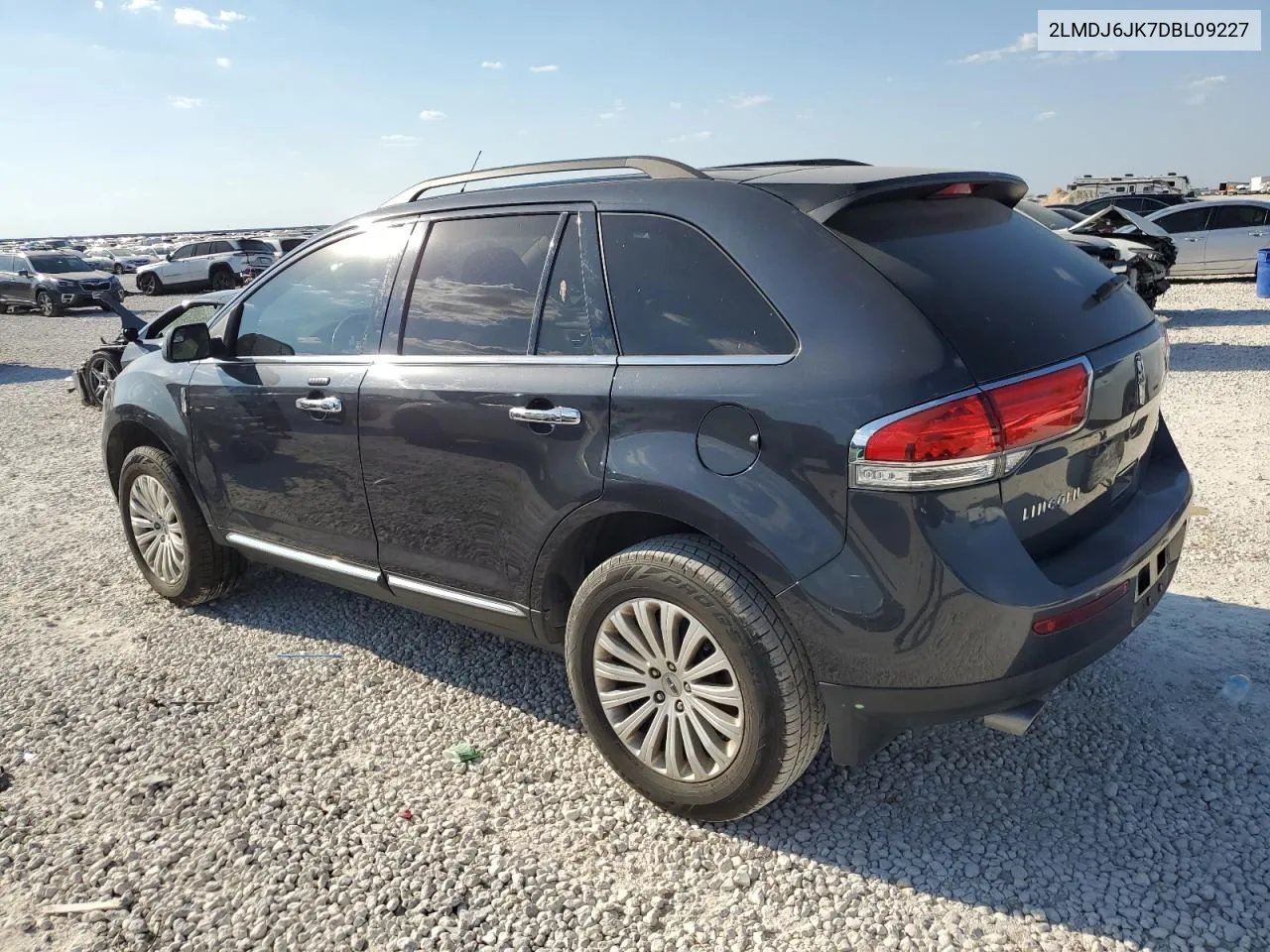 2013 Lincoln Mkx VIN: 2LMDJ6JK7DBL09227 Lot: 73582234