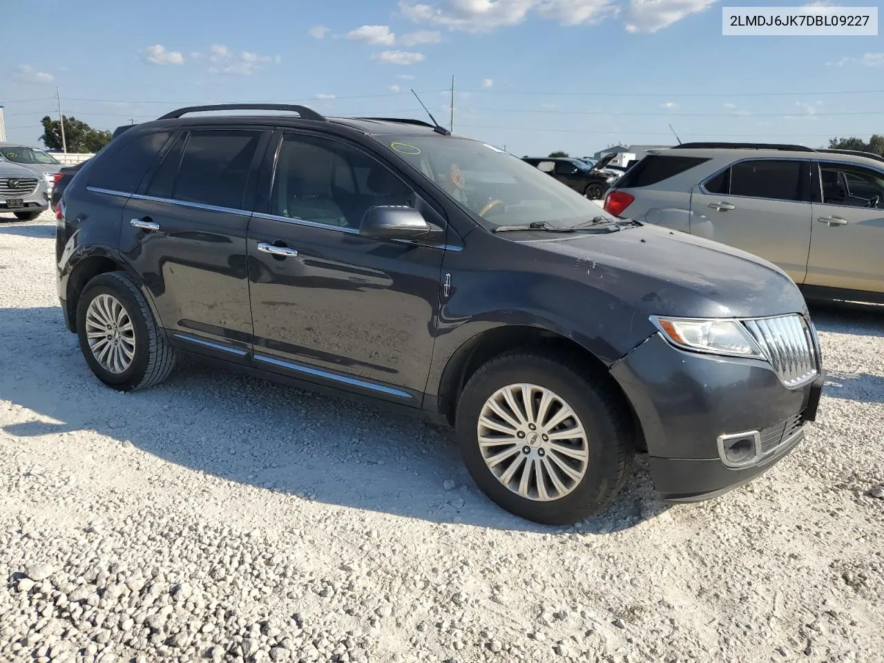 2013 Lincoln Mkx VIN: 2LMDJ6JK7DBL09227 Lot: 73582234