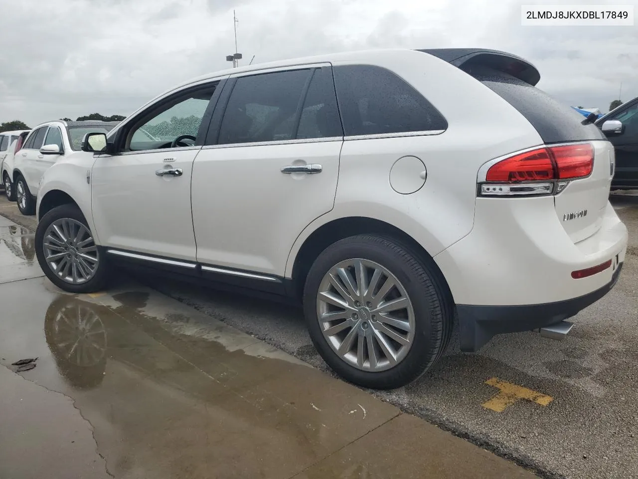 2013 Lincoln Mkx VIN: 2LMDJ8JKXDBL17849 Lot: 74516004