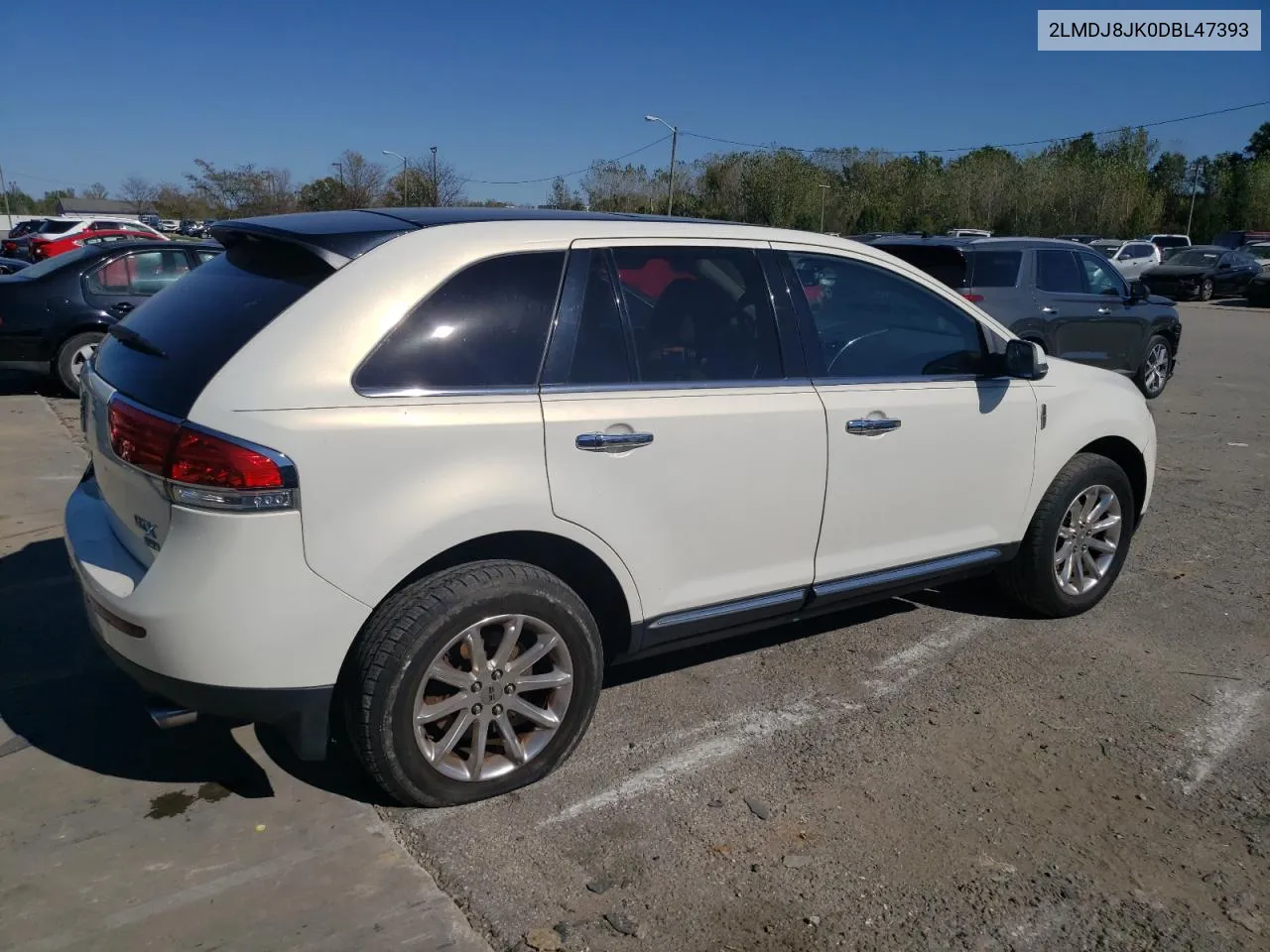 2LMDJ8JK0DBL47393 2013 Lincoln Mkx