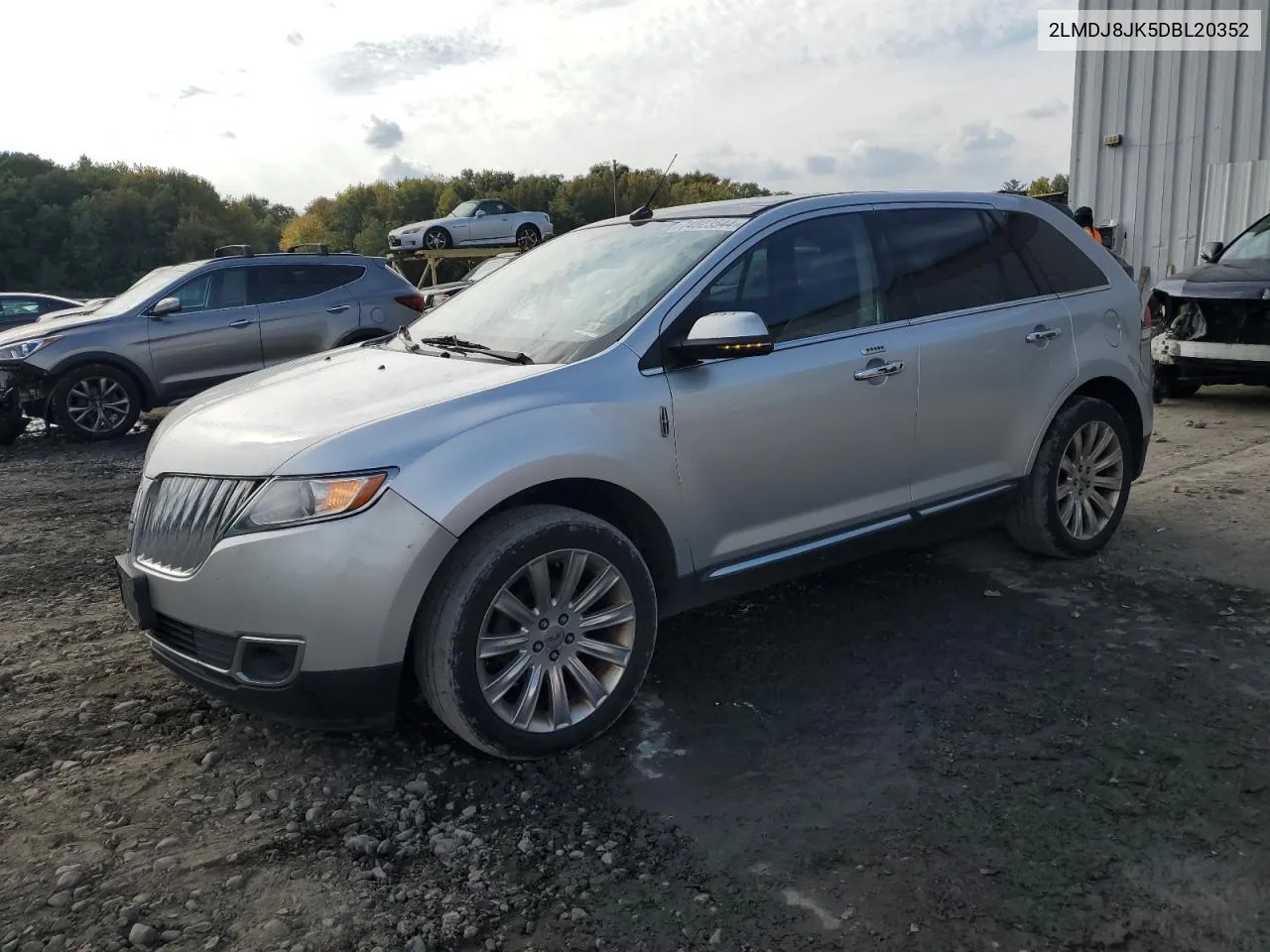 2013 Lincoln Mkx VIN: 2LMDJ8JK5DBL20352 Lot: 74823544