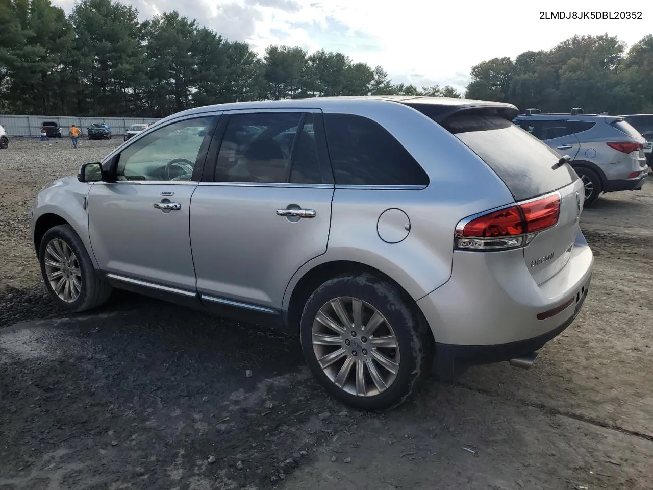 2LMDJ8JK5DBL20352 2013 Lincoln Mkx