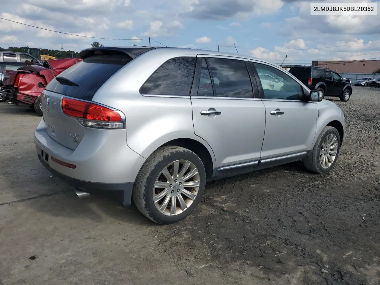 2013 Lincoln Mkx VIN: 2LMDJ8JK5DBL20352 Lot: 74823544