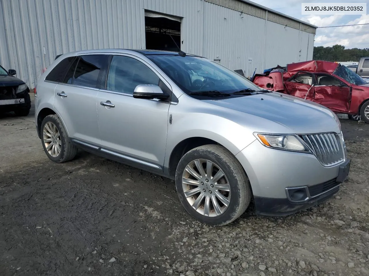 2013 Lincoln Mkx VIN: 2LMDJ8JK5DBL20352 Lot: 74823544