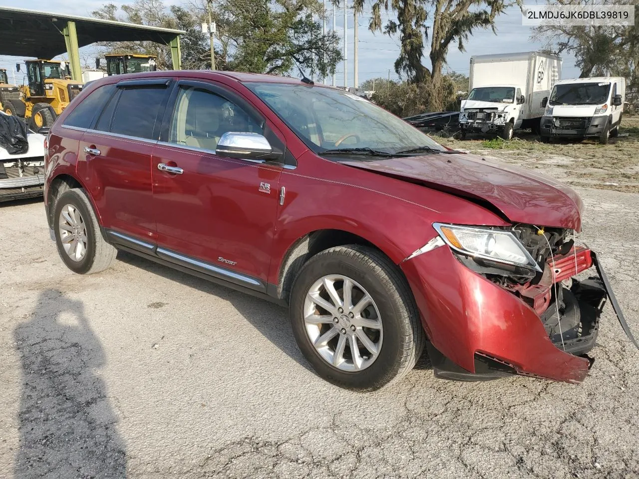 2LMDJ6JK6DBL39819 2013 Lincoln Mkx