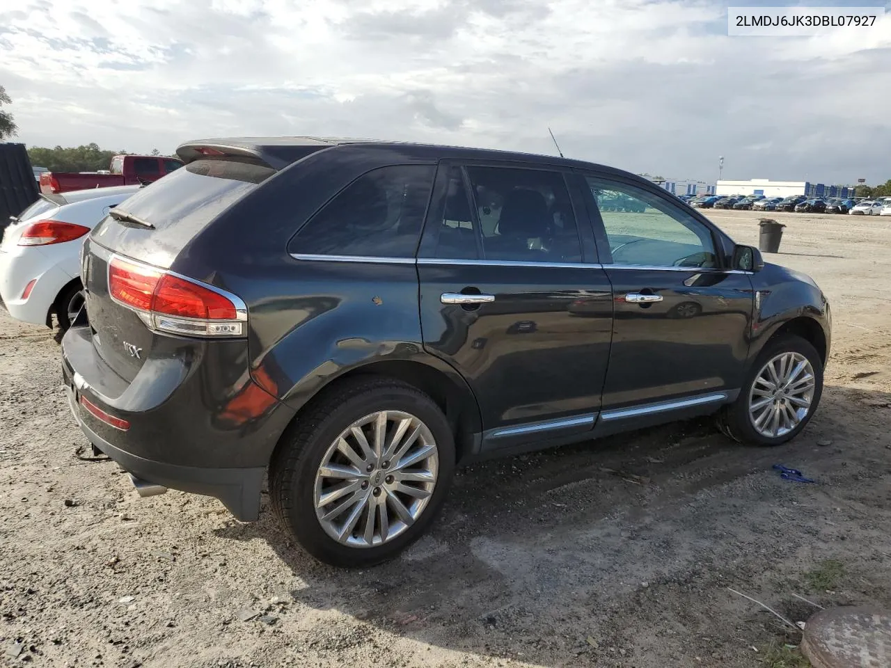 2013 Lincoln Mkx VIN: 2LMDJ6JK3DBL07927 Lot: 79172444