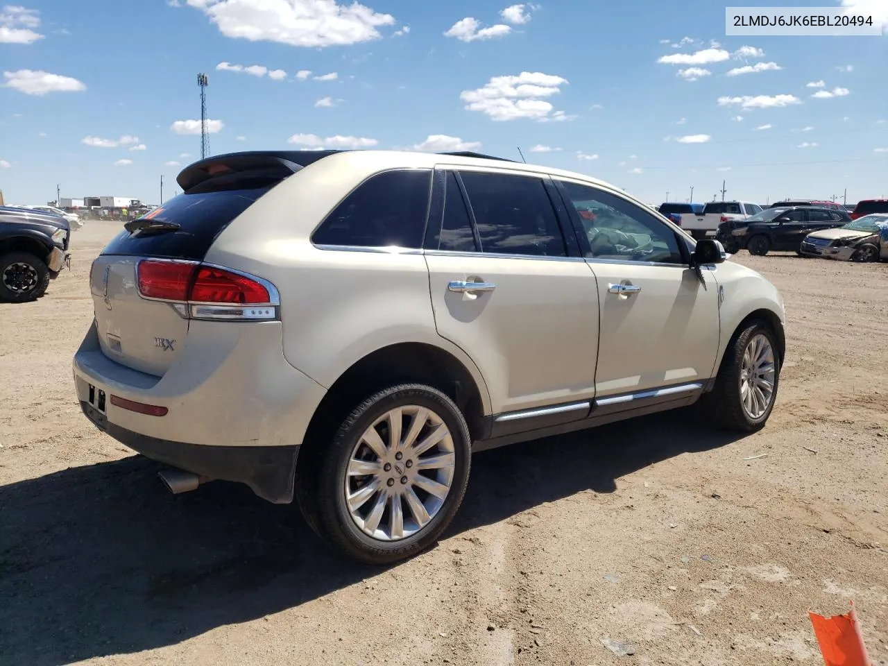 2014 Lincoln Mkx VIN: 2LMDJ6JK6EBL20494 Lot: 47354724